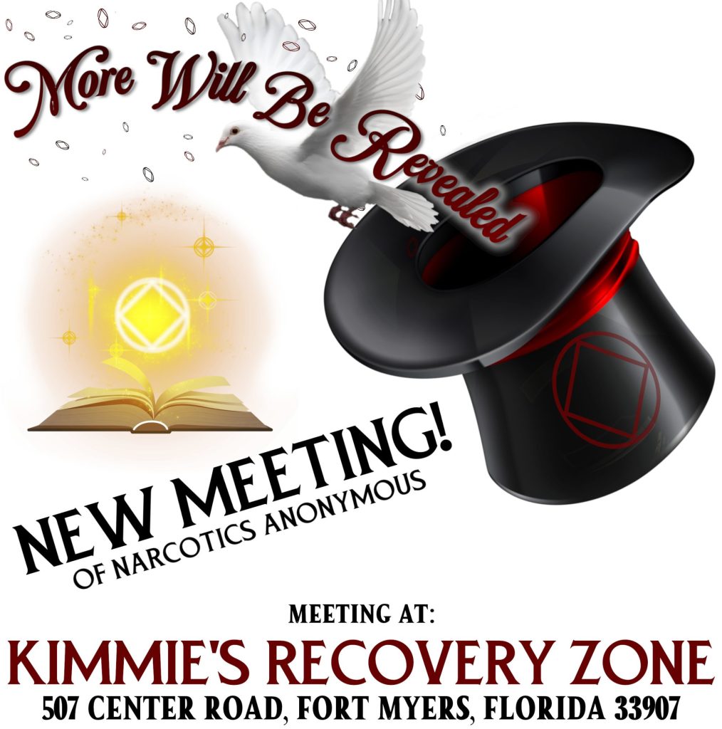 More Will Be Revealed @ Kimmie's Recovery Zone @ Kimmie's Recovery Zone | Fort Myers | Florida | United States